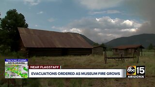 Evacuations ordered as Museum Fire grows near Flagstaff
