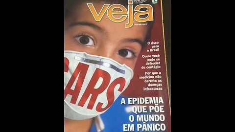 Revista Veja noticiou epidemia global SEM CURA em 2003