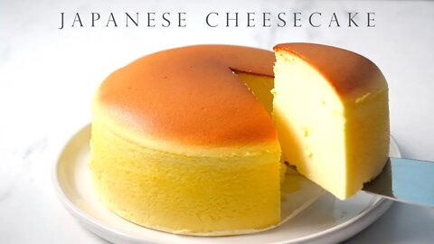 日式舒芙蕾芝士蛋糕 食譜 [ASMR] ┃Japanese Soufflé Cheesecake