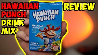 Hawaiian Punch BERRY BLUE TYPHOON Drink Mix Review