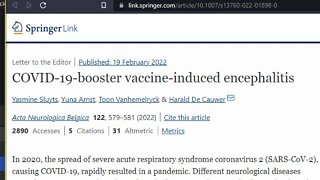 Encephalitis Induced by COVID 19 Booster Vaccine