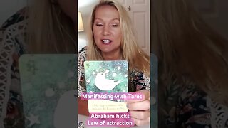 Abraham Hicks Manifesting Law of Attraction with Tarot #lawofattraction #tarot #shorts