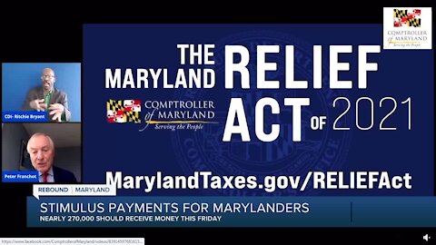 Stimulus payments for Marylanders