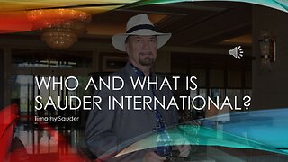Who is Sauder International?