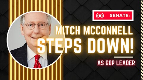 Mitch McConnell stepping down