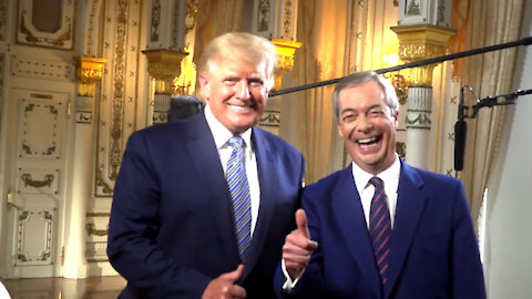 Nigel Farage Interviews Donald Trump - GB News World Exclusive 12/1/2021