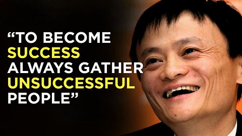 ACHIEVE YOUR GOALS WITH JACK MA - MOTIVATIONAL SPEECH ON SUCCESS IN CARRIER