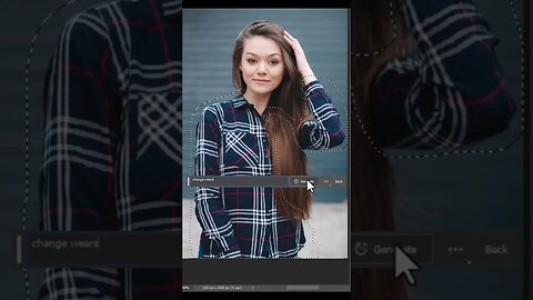 How to change clothes in Photoshop ai tool