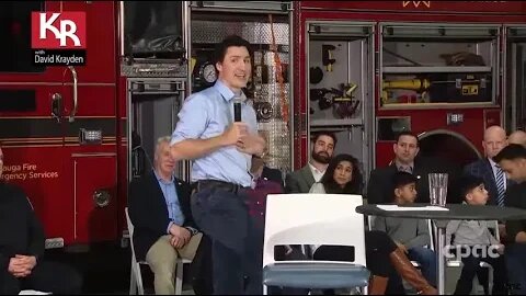 Trudeau's "flat earth" speech to firefighters in Mississauga #shorts #Mississauga #flatearth (7:40)