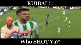AWE INSPIRING! Ruibal: Who SHOT Ya?! #football #laliga #realmadrid #realbetis #championsleague #epl