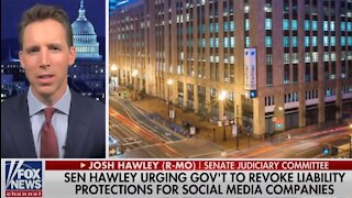 Senator Josh Hawley: It's time to revoke Twitter's special immunity