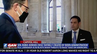 Rubio Joins OANN to Discuss the Border Crisis & the Biden Administration's Plans for a Tax Increase