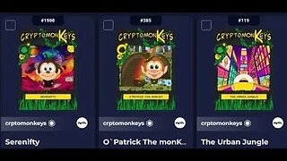 cryptomonKeys Pack Opening 06.02.2023