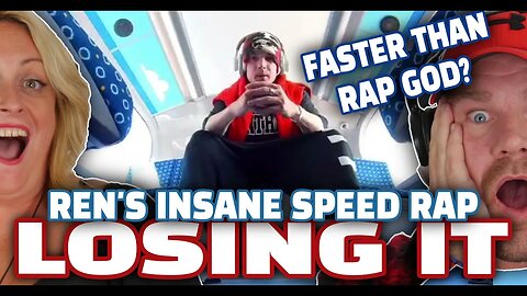 Mind-Blowing Speed Rap! Reacting to Ren - Losing It | The Dan Wheeler Show FT Kaz