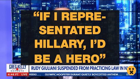 IF I REPRESENTED HILLARY, I'D BE A HERO