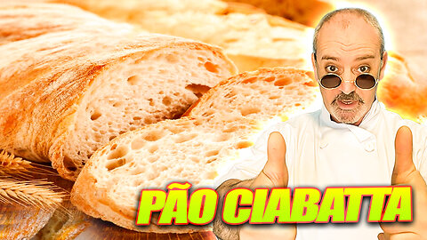 Aprenda A Fazer Pão Ciabatta Em Sua Casa / How To Make Ciabatta Bread