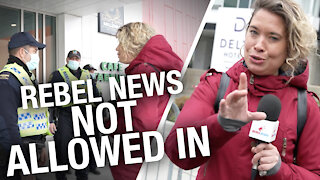 Cops block Rebel News from questioning Quebec's premier