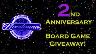 The Legends of Nerdvana 2nd Anniversary Giveaway!