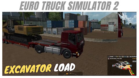 🚚 [2021] EXCAVATOR LOAD - Euro Truck Simulator 2 (# 23)