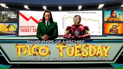 Mornings of Mischief Taco Tuesday - Customers VS Corporations in 2024