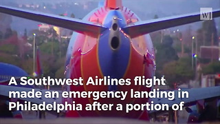 Woman Partially Sucked Out Of Southwest Plane After Mid-Air Explosion