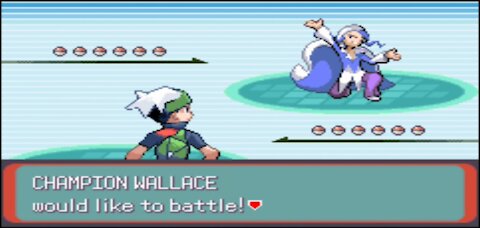 Pokemon Emerald - Champion Battle: Wallace