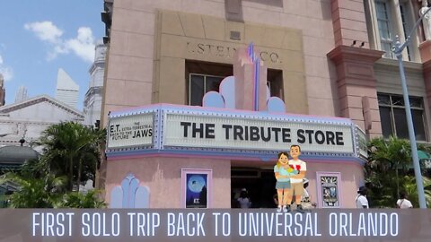First Trip Back to Universal Orlando | New Tribute Store | HHN Update Video
