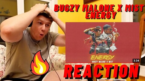 Bugzy Malone x MIST - Energy (Official Video) ((IRISH GUY REACTION!!))