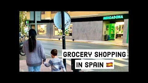 Mercadona Grocery Shopping in Spain 2021