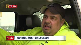 Construction on this Cleveland road causes confusion among drivers