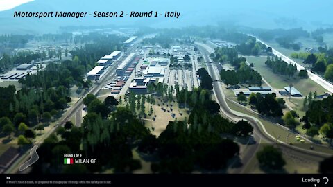 Motorsport Manager - Season 2 - Round 1 - Italy