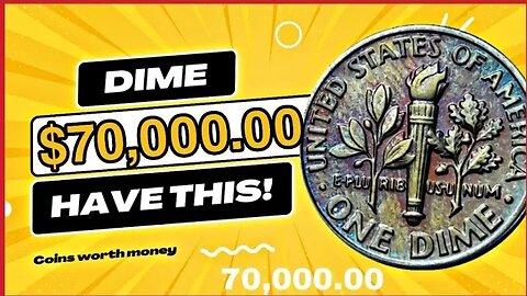 Ultra Rare One Dime 2000-D Most Valuable One Dime Worth UP $70,000 Coins worth money!