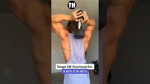 Grow bigger triceps with this simple exercise