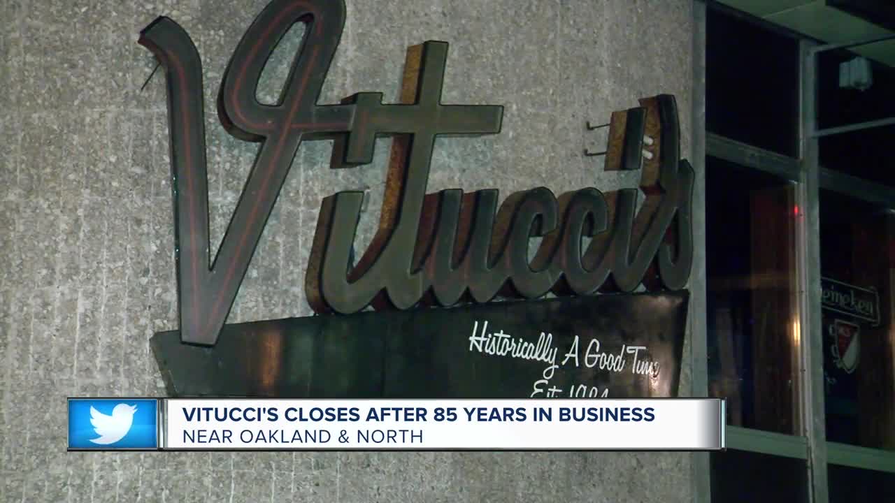 East side Milwaukee landmark Vitucci's has closed its doors after 85 years