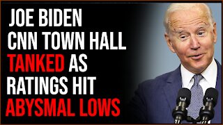 Biden Town Hall On CNN TANKS, Ratings Hit Incredible Lows