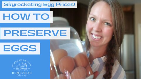 Preserving Eggs - Long Term Storage (Water Glassing)