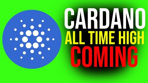 Cardano Will SMASH All Time High VERY SOON! - Ada Cardano Cyptocurrency