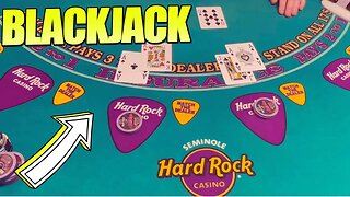 The Most Blackjack's Ever In One Session! $10,000 Buy-In: Up To $2,500/Hand