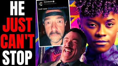 Marvel Shill Kevin Smith Gets ROASTED On Twitter For Crying Over Black Panther Wakanda Forever