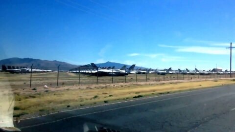 The Boneyard at Davis-Monthan Air Force Base in Tucson, Arizona