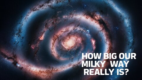 How Big Is Our Galaxy? The Milky Way #shorts #cosmicshorts