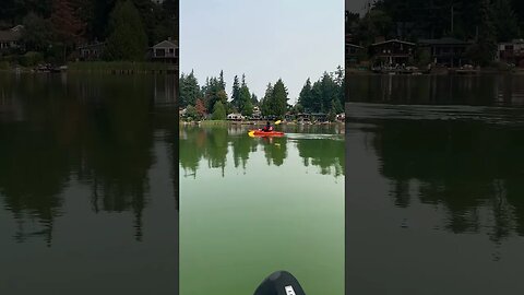 First Time Kayak - Steel Lake - Bay Lake - Washington