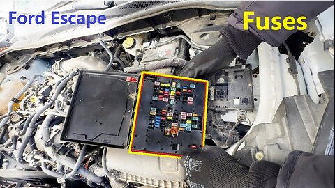 Fuse Box Ford Escape - Fuse Box Location and Fuse Diagram in Ford Escape 2020 - 2023