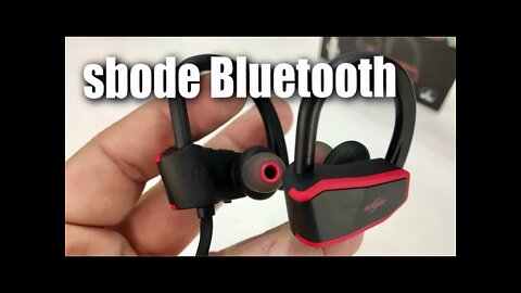 Sbode Bluetooth Wireless Sports Earphones Headphones Earbuds Review