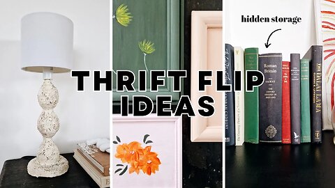 DIY HOME DECOR THRIFT FLIP - every item has a potential | SECOND LIFE FOR USED ITEMS