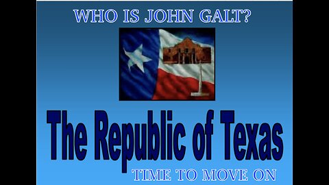 Joshua James Sheriff of The Republic of Texas JOINS NINO & GHOST RED FLAG IS UP. TY JGANON, SGANON