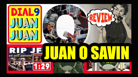 Juan O Savin & JFK - Leaves Short Voice Message About Space Stuff And JFK!