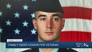 Family seeks honor for veteran