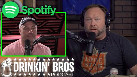 Alex Jones Discusses The Joe Rogan Spotify Controversy