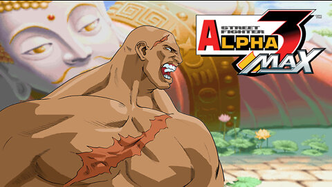 Street Fighter Alpha 3 Max [PSP] - Sagat Gameplay (Expert Mode)